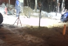 Работа идет и днем и ночью!
