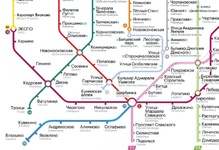 Примерно так будет выглядеть схема метро в Новой Москве после 2035 года.